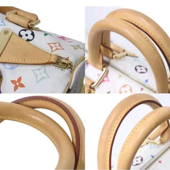 Louis Vuitton Murikami bag- pristine condition!  Comes w/certificate of auth. - Picture 4 of 5